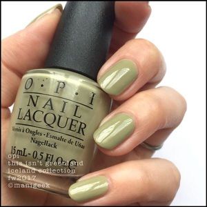 OPI nail lacquer This Isn’t Greenland